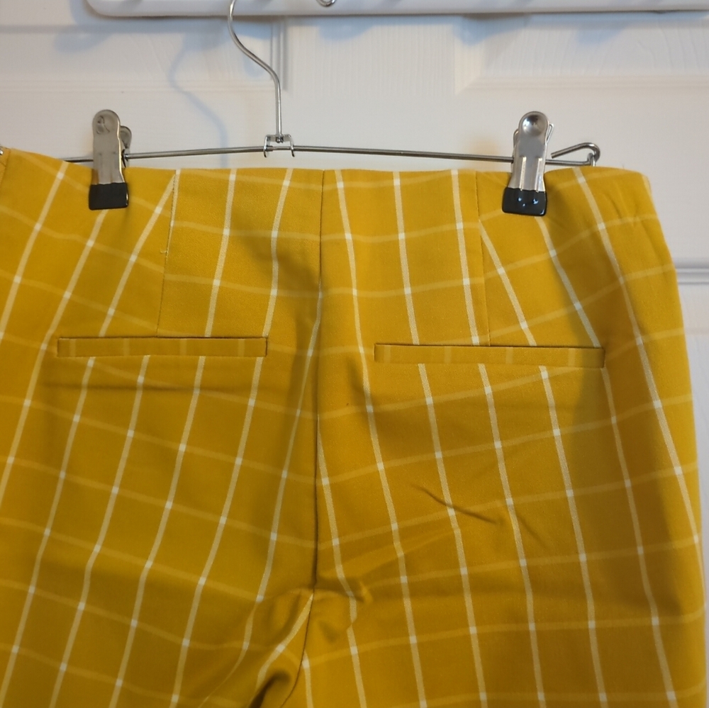 a new day Mustard Plaid Men's Chinos